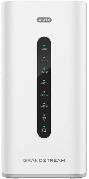 Grandstream Built-in IPPBX(10 Users, 4 Concurrent Calls)+enterprise-grade firewall + VPN Router + 2 x 2.5 Gb, 5 x GigE Network Switch+ WiFi 6 AP GCC6010W