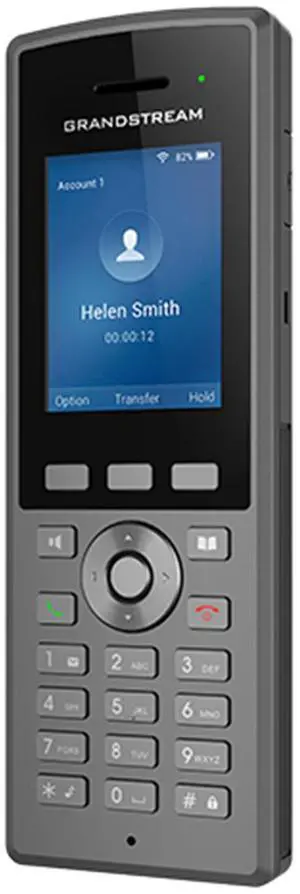 Grandstream Ruggedized Enterprise Portable WiFi Phone with extended battery WP825