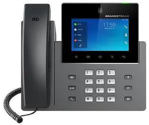 Grandstream Android 11 w/ 5.0" LCD Touchscreen + Hardkeys GXV3450