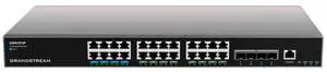 Grandstream Enterprise Layer 3 Managed PoE Network Switch, 24 x GigE, 4 x SFP+ GWN7813P (NEW, late-July)