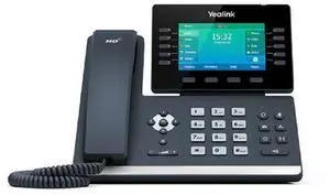 Yealink SIP-T54S IP Phone, 16 Lines. 4.3-Inch Color Display. USB 2.0, Dual-Port Gigabit Ethernet, 802.3af PoE, Power Adapter Not Included