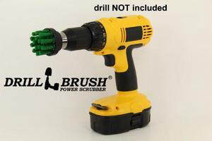 Small Diameter All Purpose Power Scrub and Cleaning Brush Automotive Home Garage and Boat Cleaning