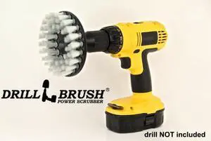 Drill Powered Upholstery Scrub Brush