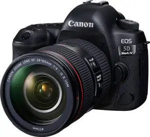 Canon EOS 5D Mark IV Full Frame Digital SLR Camera with EF 24-105mm f/4L is II USM Lens Kit
