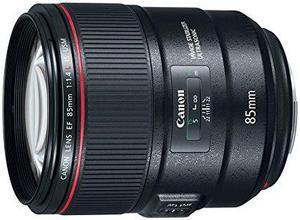 Canon EF 85mm f/1.4L IS USM Lens Bundle with Cleaning Kit, Filter Kit, and Padded Lens Case (International Model)