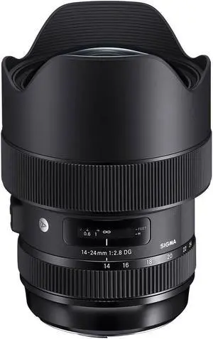 Sigma 14-24mm F2.8 DG HSM, Black (212954) for Canon