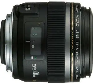 Canon EF-S 60mm f/2.8 Macro USM Fixed Lens for Canon SLR Cameras
