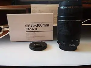 Canon EF 75-300 mm F/4.0-5.6 III Lens (6473A003)