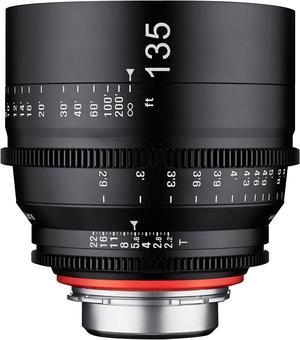 Rokinon Xeen 135mm T22 Lens with Nikon F Mount