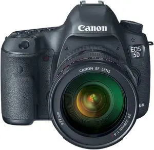 Canon EOS 5D Mark III 22.3 MP Full Frame CMOS Digital SLR Camera with EF 24-105mm f/4 L IS USM Lens