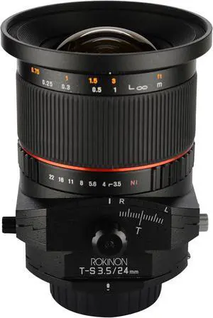 Rokinon T-S 24mm f/3.5 Wide Tilt-Shift Lens (for Nikon Cameras)