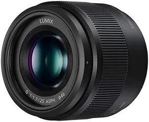 Panasonic Lumix G 25mm f/1.7 ASPH. Lens