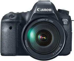 Canon EOS 6D 20.2 MP CMOS Digital SLR Camera with 3.0-Inch LCD and EF 24-105mm f/4L IS USM Lens Kit - Wi-Fi Enabled
