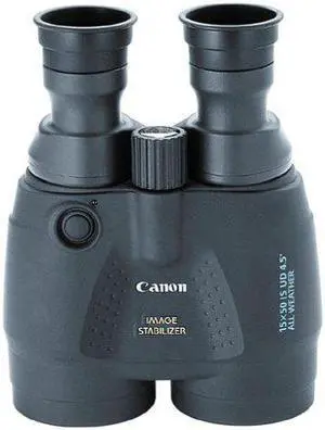 Canon 15x50 Image Stabilization All Weather Binoculars w/Case, Neck Strap & Batteries