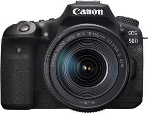 Canon EOS 90D Digital SLR Camera with 18-135 is USM Lens