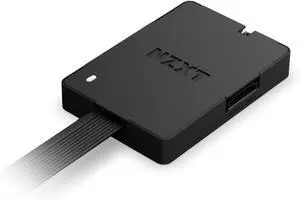 NZXT Control Hub - Digital RGB Lighting and PWM Fan Speed Controller - Control Up to 5 x PWM Fans or 4 x NZXT Single-Frame Fans - Powered by NZXT CAM Software AC-CRFR1-B1