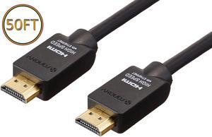 Sanoxy 50 Feet HDMI-to- HDMI Gold Plated for 4K TV, Gaming Consoles