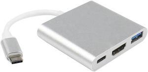 SANOXY 3 in 1 usb 3.0 hub type c usb c to 1080p 4k hdmi+usb adapter with PD charging port