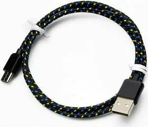 1m/ 3ft USB C Cable Type C Fast Charger For OEM Samsung Galaxy S8 S9 S10 Plus Note 8 10 (Black)