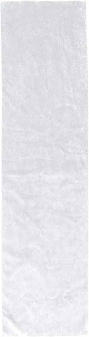 Premium Terry Velour fitnes Towel, 12 inch x 44 inch White