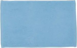 Light Weight Terry 100% cotton Sports Face Towel 11 inch x 18 inch (Sky Blue)