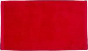 Premium Velour Hand Face Sports Towel 16 inch x26 inch Red