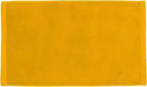 Premium Velour Hand Face Sports Towel 16 inch x26 inch Gold