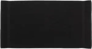 TowelSoft King size loop terry beach towel 35 inch x 65 inch-Black