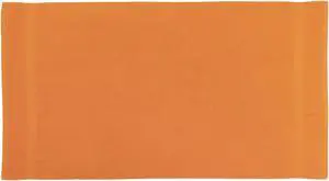 TowelSoft King size loop terry beach towel 35 inch x 65 inch-Orange
