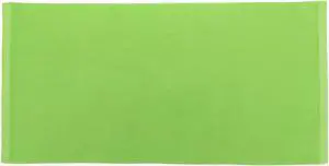 TowelSoft Jumbo Size Terry Dobby Hem Velour Beach Towel Velour Beach Towel 36 inch x 72 inch -Lime
