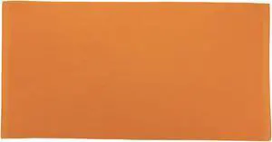 TowelSoft Jumbo Size Terry Dobby Hem Velour Beach Towel Velour Beach Towel 36 inch x 72 inch -Orange