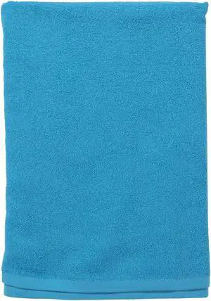 TowelSoft 100% Cotton Loop Terry Beach Towel 30 inch x 60 inch-Aqua