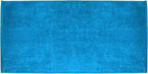 Large Terry Velour 100% Ring Spun Cotton Beach Towel-Aqua