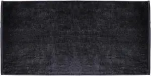 Large Terry Velour 100% Ring Spun Cotton Beach Towel-Black