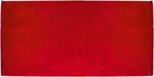 TowelSoft Premium terry velour beach towel 30 inch x 60 inch-Red
