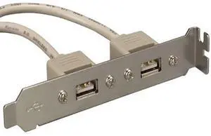 SANOXY Cables and Adapters; USB 2.0 A Female 2 Port Internal AT Motherboard Adapter