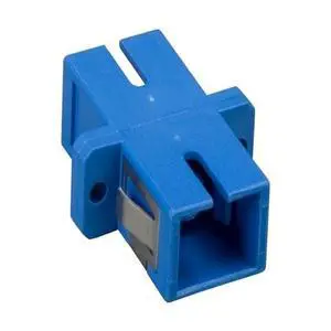 SANOXY Cables and Adapters; 2 PACK of Multimode SC/SC Simplex Fiber Optic Adapter, Plastic Body