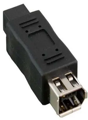SANOXY Cables and Adapters; 2 PACK of IEEE 1394B FireWire 9-pin Male to 6-pin Female Adapter