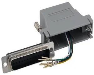 SANOXY Cables and Adapters; 5 PACK of DB25 Male to RJ-12 Modular Adapter