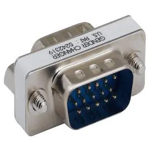 SANOXY Cables and Adapters; 5 PACK of HDD15 Male to Male Mini Gender Changer