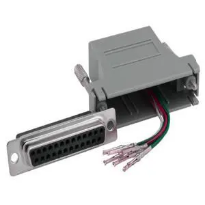 SANOXY Cables and Adapters; 2 PACK of DB25 Female to RJ-45 Modular Adapter