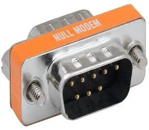 SANOXY Cables and Adapters; 2 PACK of DB9 Male to Male Null Modem Mini Adapter