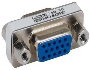 SANOXY Cables and Adapters; 2 PACK of HDD15 Female to Female Mini Gender Changer