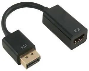 SANOXY Cables and Adapters; 6.5 inches Displayport Male to HDMI Female Adapter Cable