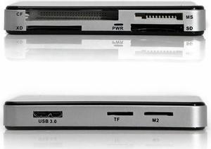 8 in 1 USB 3.0 Compact Flash Multi Card Reader