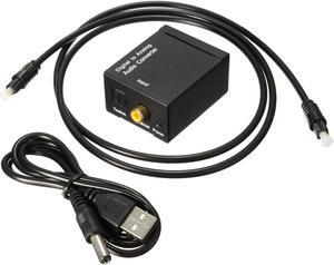 Digital Coax Toslink to Analog Audio Converter