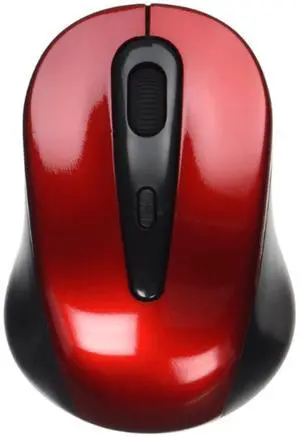 Sanoxy Compact Wireless Optical Mouse Red