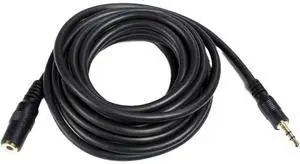 3.5mm Audio Extension Cable Stereo Headphone Cord Male to Female Car AUX MP3 (10FT)