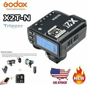 Godox X2T-N TTL HSS Wireless App Control Flash Transmission Trigger For Nikon US