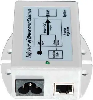 Tycon TP-POE-48 48V 24W Passive POE Inserter